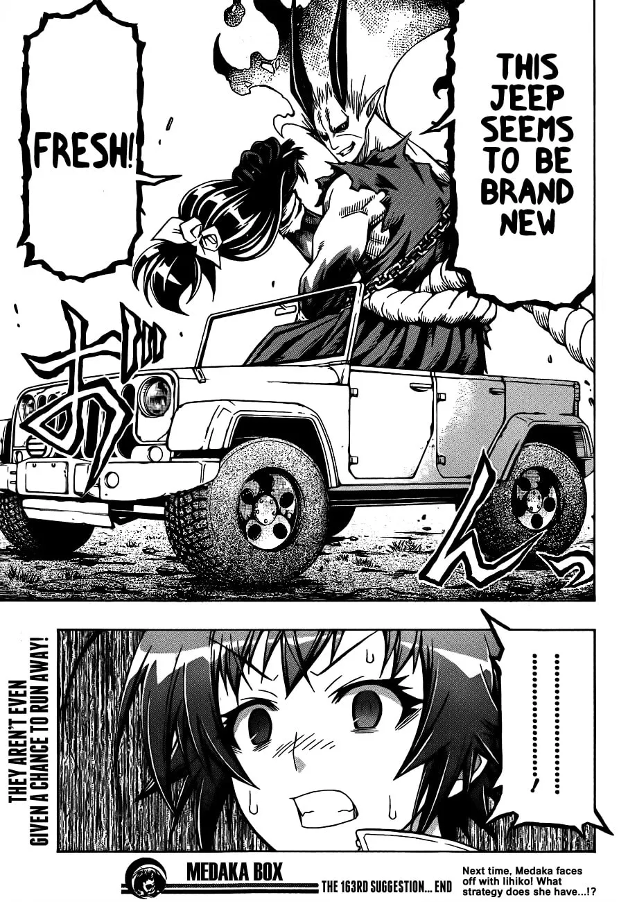Read Medaka Box chapter 163 image 16 on Lezhin