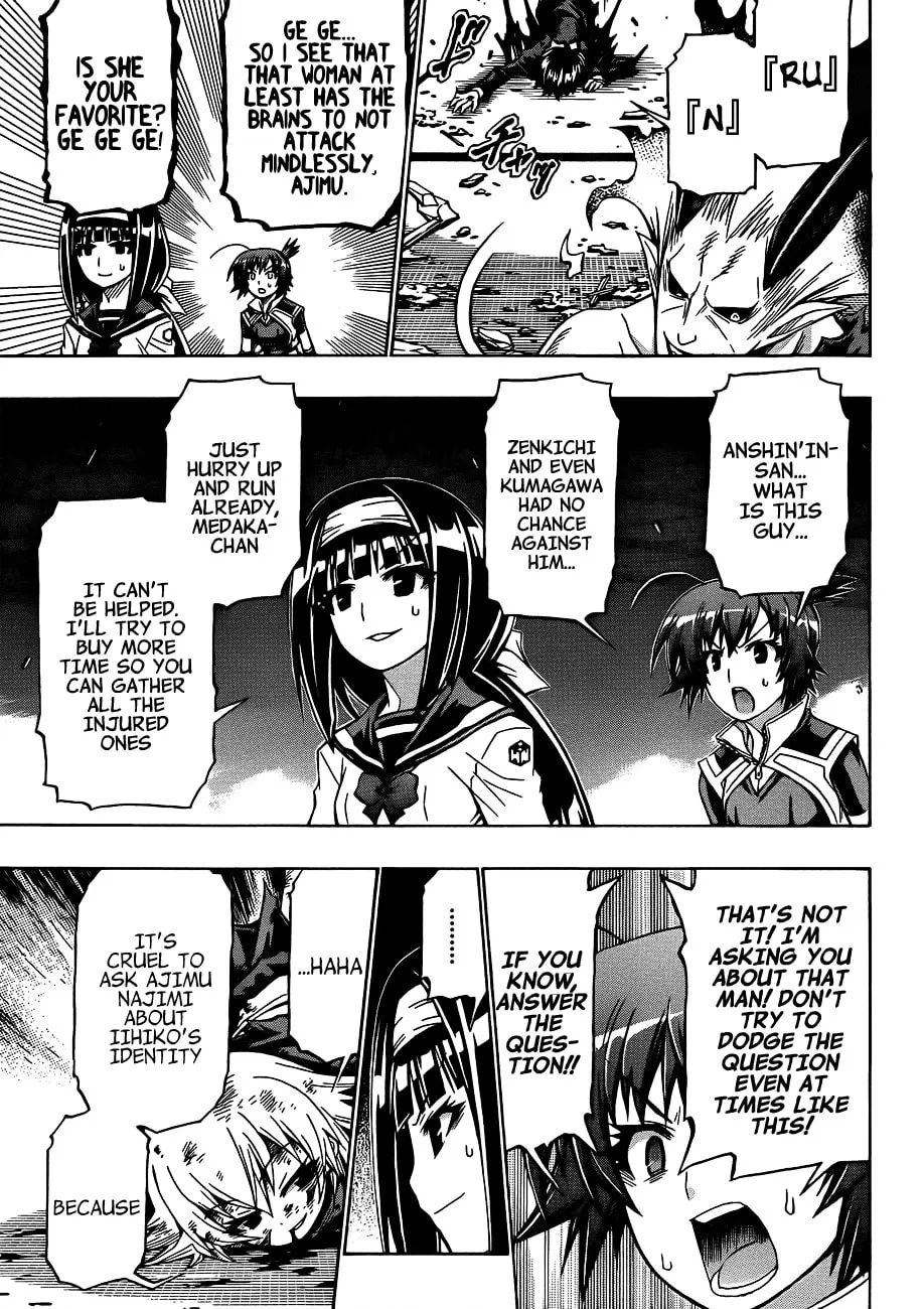 Read Medaka Box chapter 163 image 7 on Lezhin