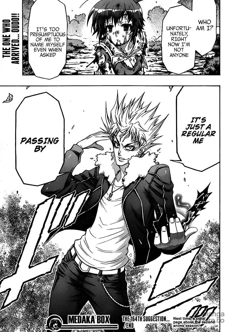 Read Medaka Box chapter 164 image 17 on Lezhin