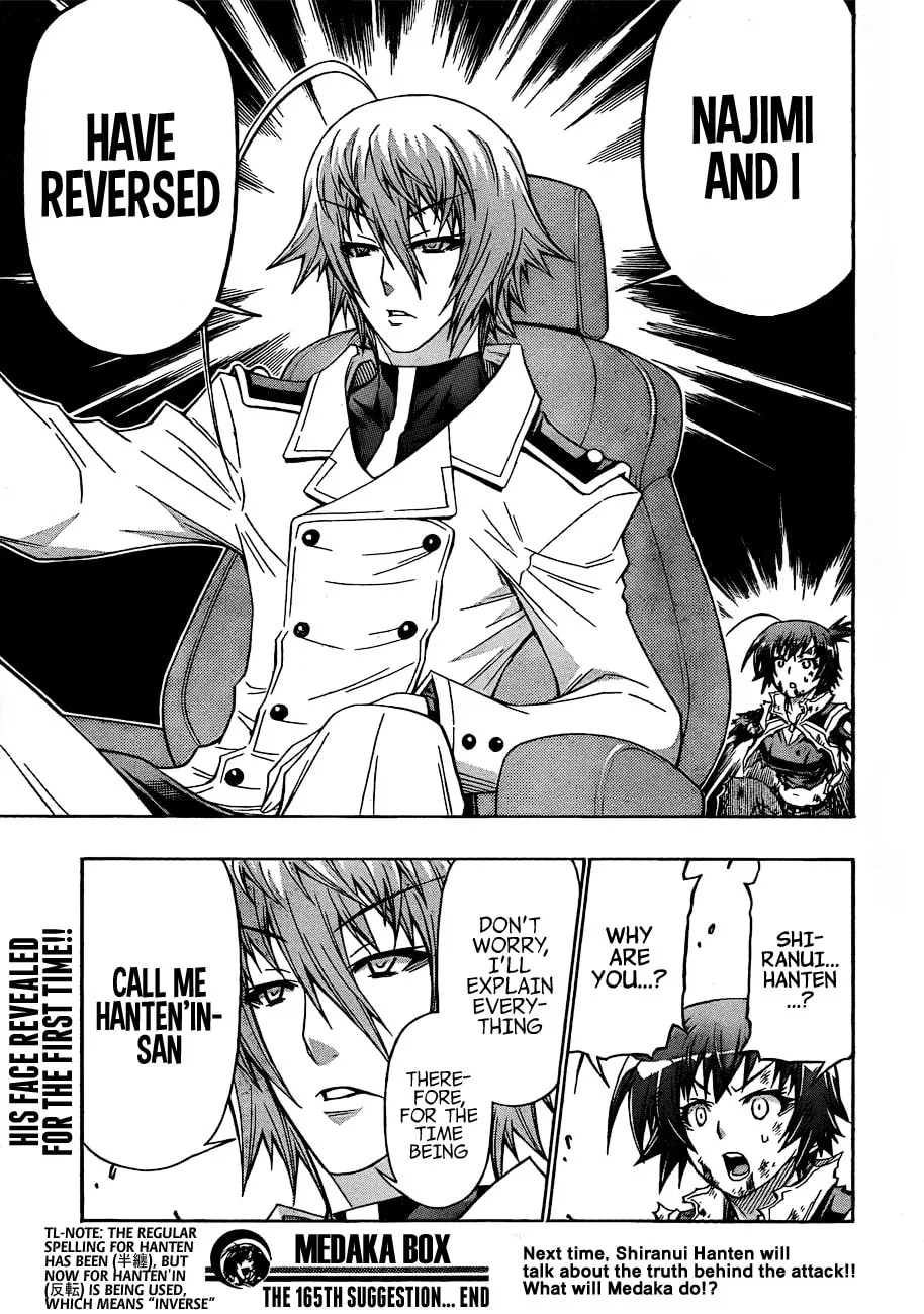 Read Medaka Box chapter 165 image 21 on Lezhin