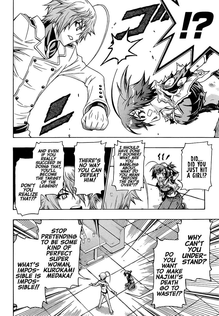 Read Medaka Box chapter 166 image 13 on Lezhin