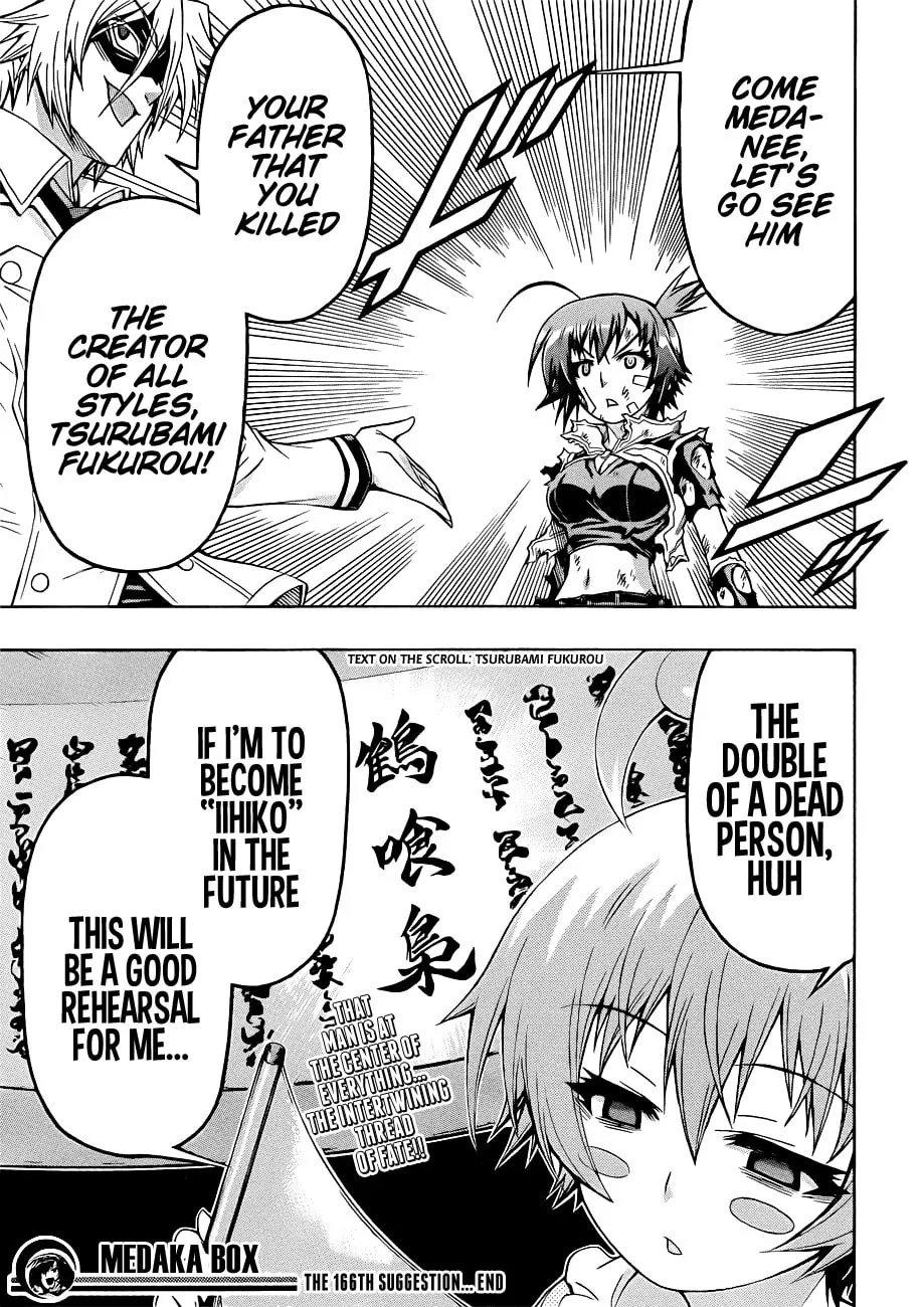 Read Medaka Box chapter 166 image 18 on Lezhin