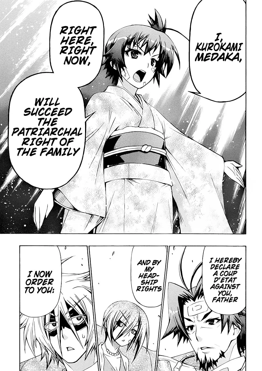 Read Medaka Box chapter 167 image 16 on Lezhin