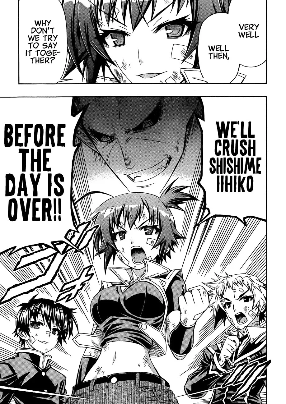 Read Medaka Box chapter 168 image 16 on Lezhin
