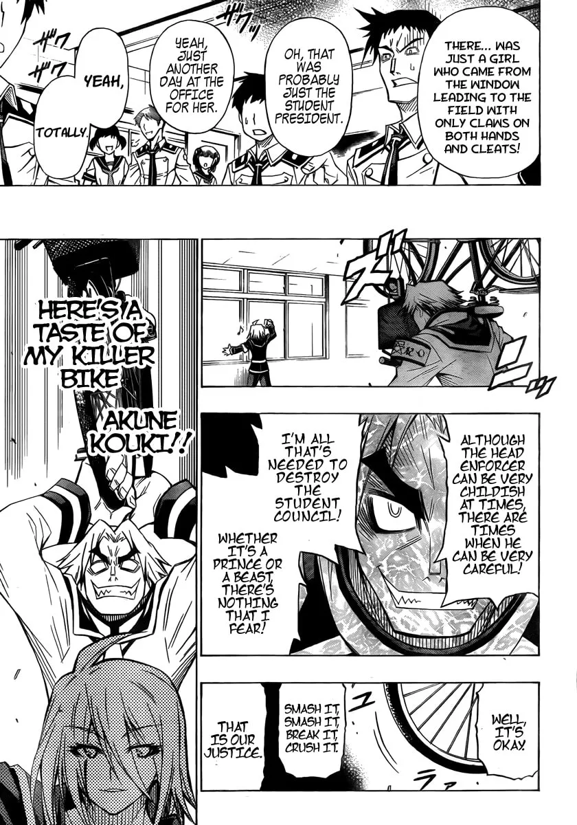 Read Medaka Box chapter 17 image 10 on Lezhin