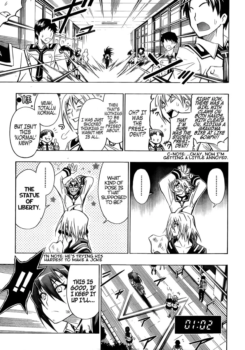 Read Medaka Box chapter 17 image 12 on Lezhin