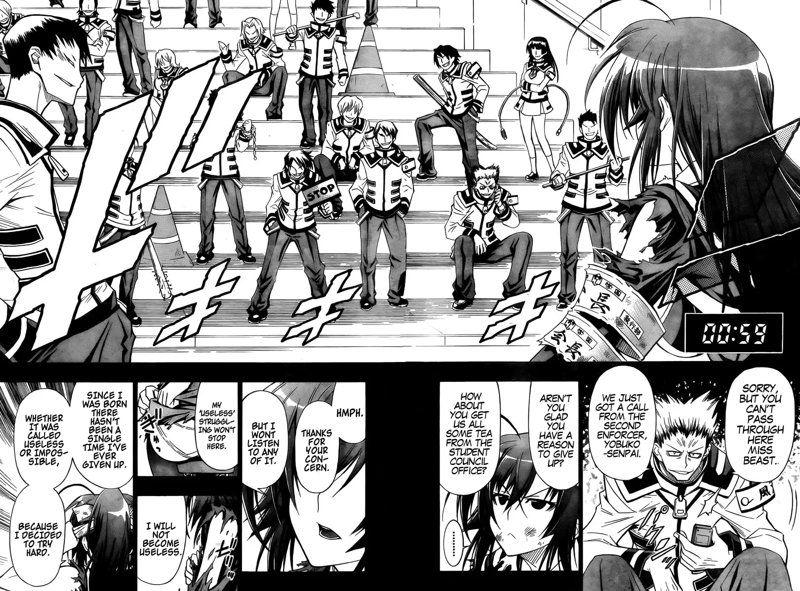 Read Medaka Box chapter 17 image 13 on Lezhin
