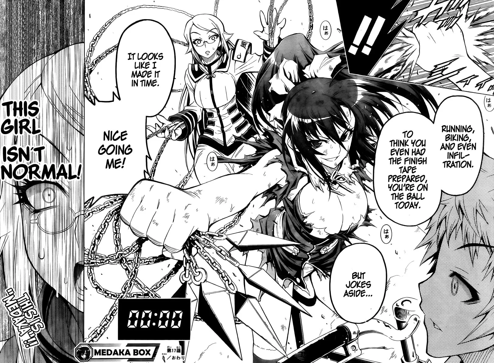 Read Medaka Box chapter 17 image 16 on Lezhin