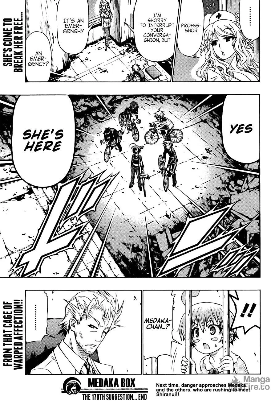 Read Medaka Box chapter 170 image 17 on Lezhin