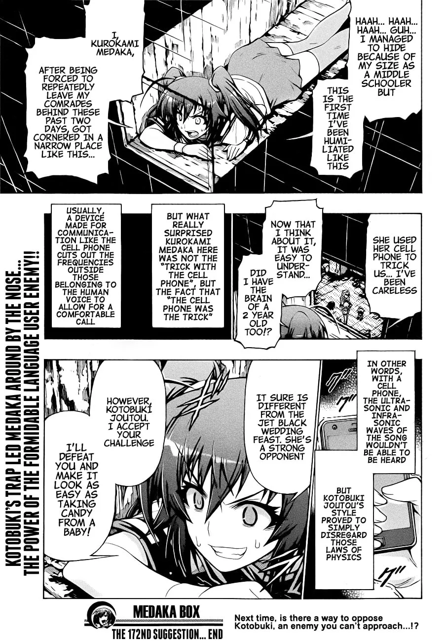 Read Medaka Box chapter 172 image 18 on Lezhin