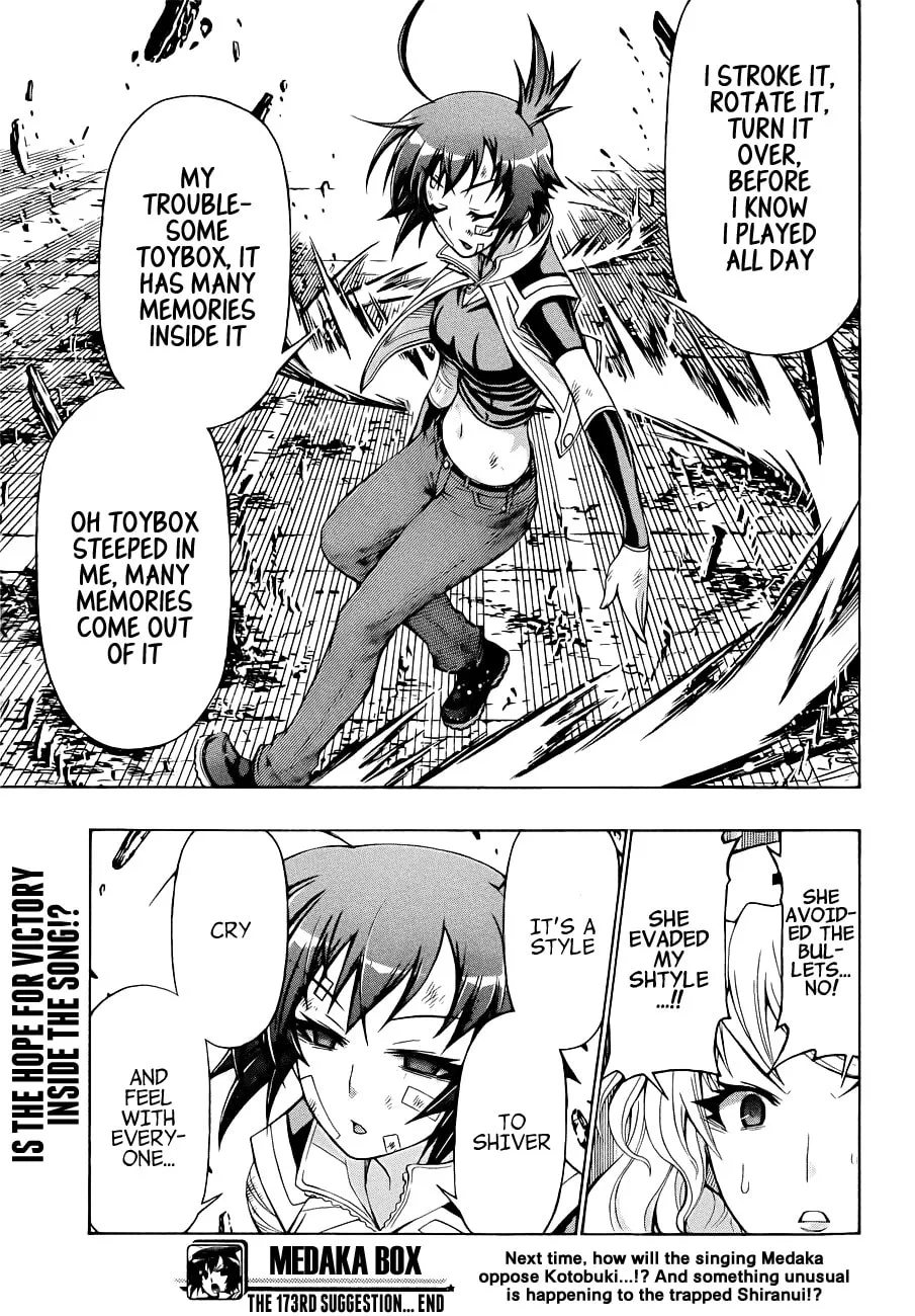 Read Medaka Box chapter 173 image 18 on Lezhin