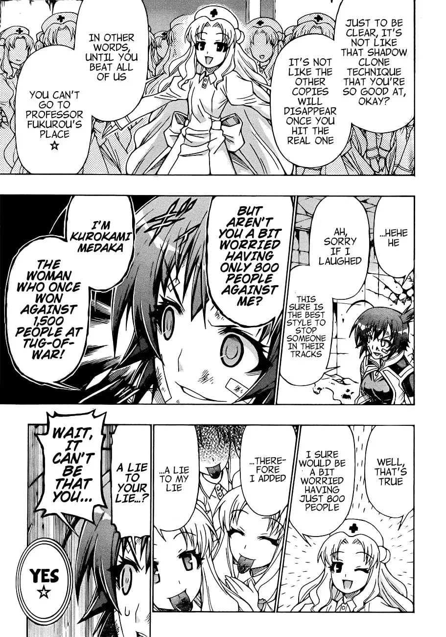 Read Medaka Box chapter 175 image 10 on Lezhin