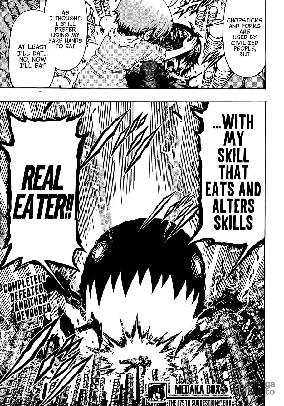 Read Medaka Box chapter 175 image 17 on Lezhin