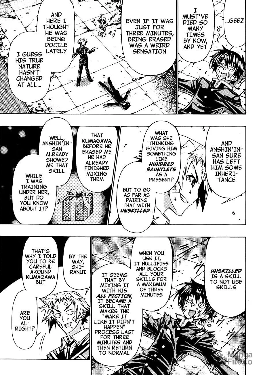 Read Medaka Box chapter 176 image 9 on Lezhin