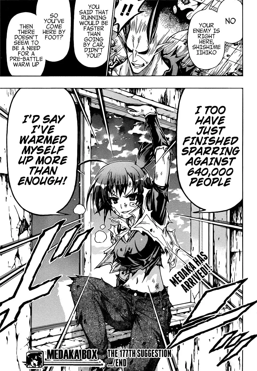 Read Medaka Box chapter 177 image 18 on Lezhin