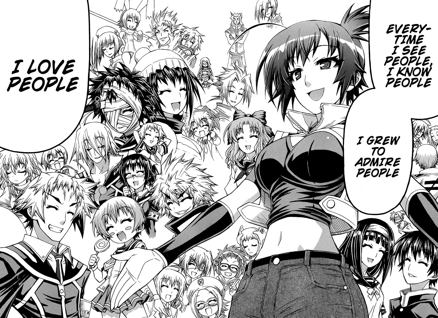 Read Medaka Box chapter 179 image 9 on Lezhin