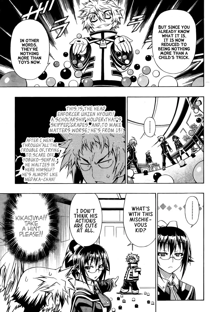 Read Medaka Box chapter 18 image 10 on Lezhin