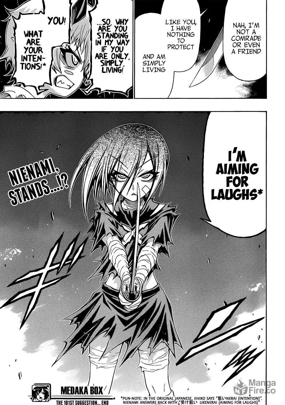 Read Medaka Box chapter 181 image 17 on Lezhin