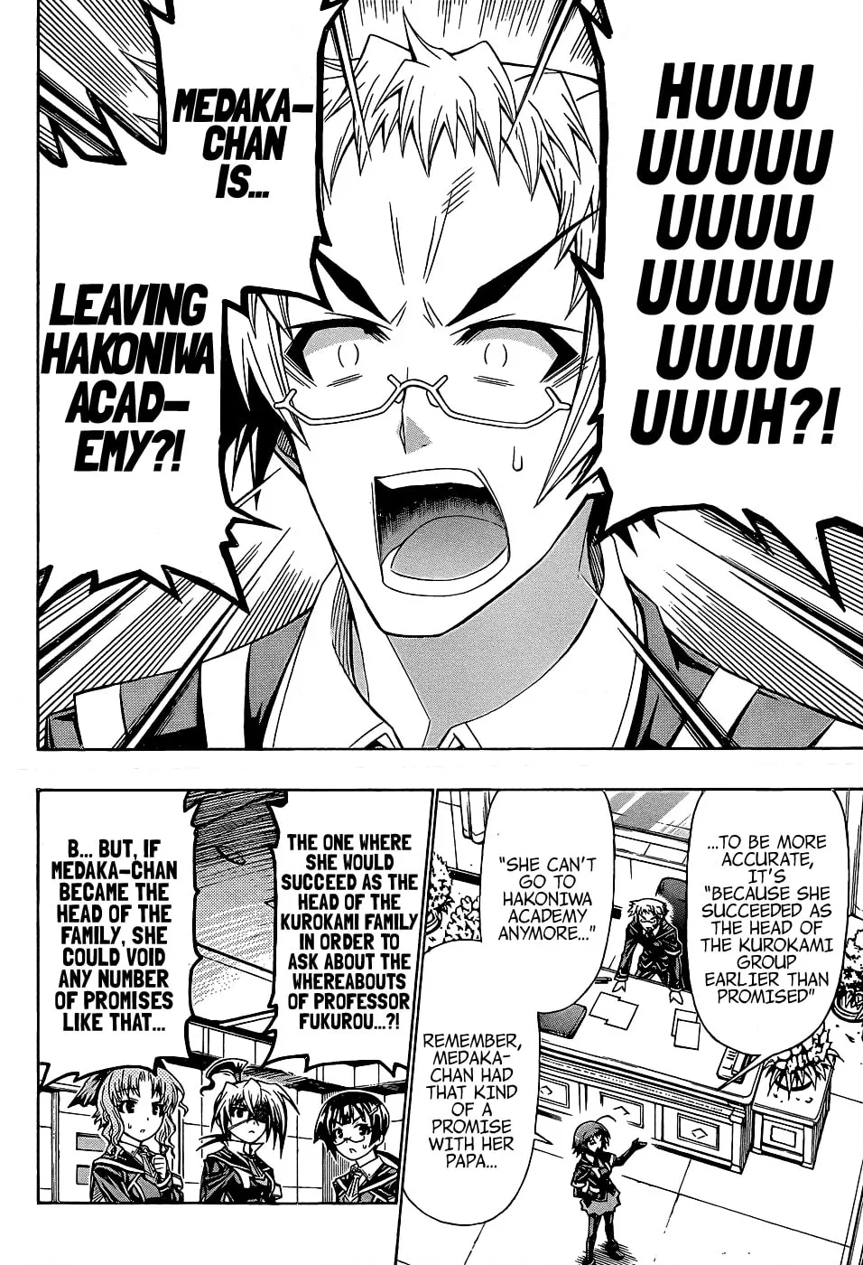 Read Medaka Box chapter 186 image 1 on Lezhin