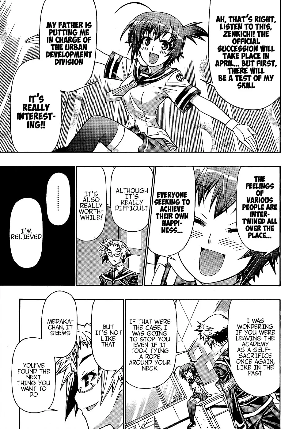 Read Medaka Box chapter 186 image 10 on Lezhin