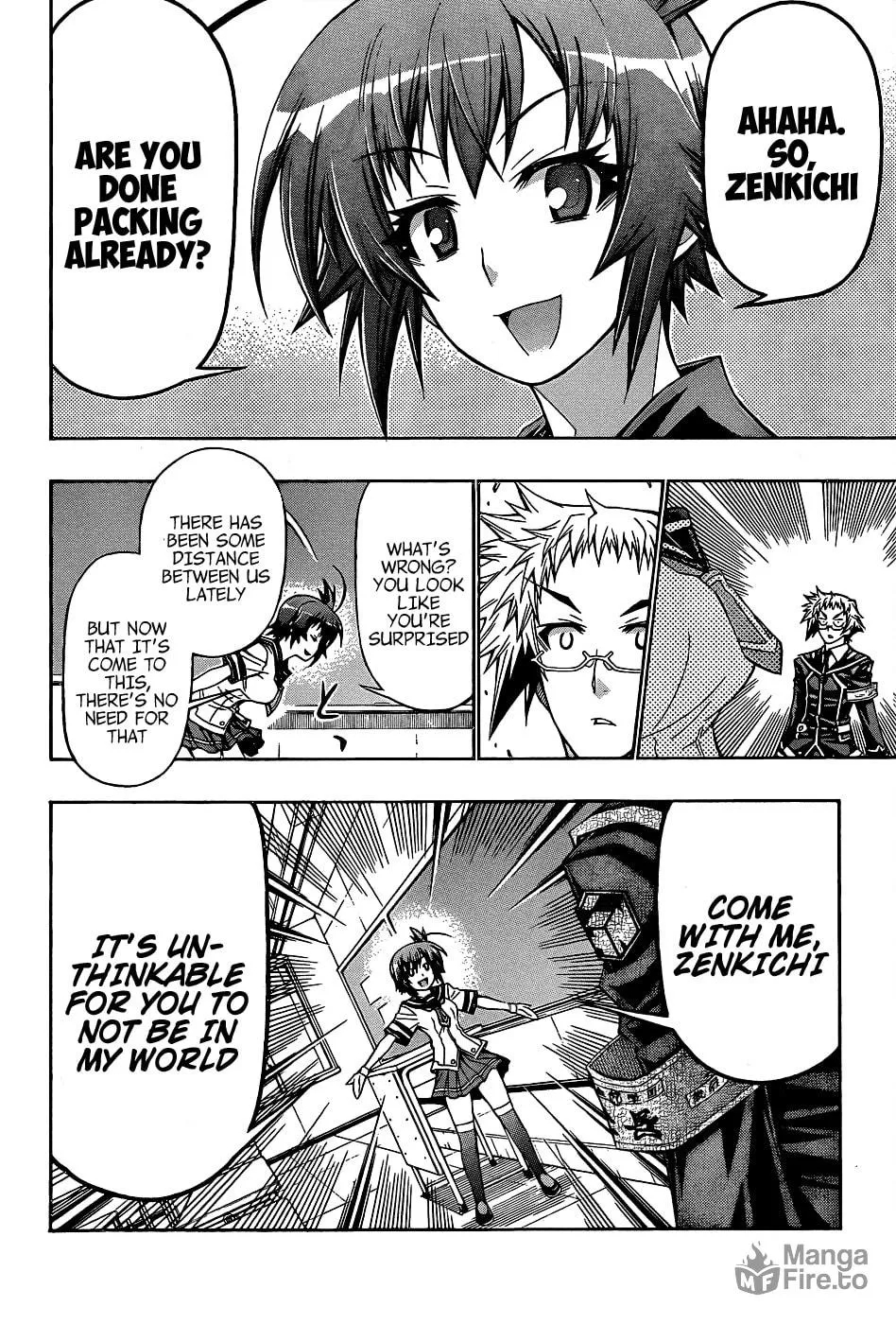 Read Medaka Box chapter 186 image 11 on Lezhin