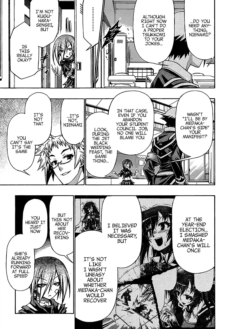 Read Medaka Box chapter 186 image 16 on Lezhin
