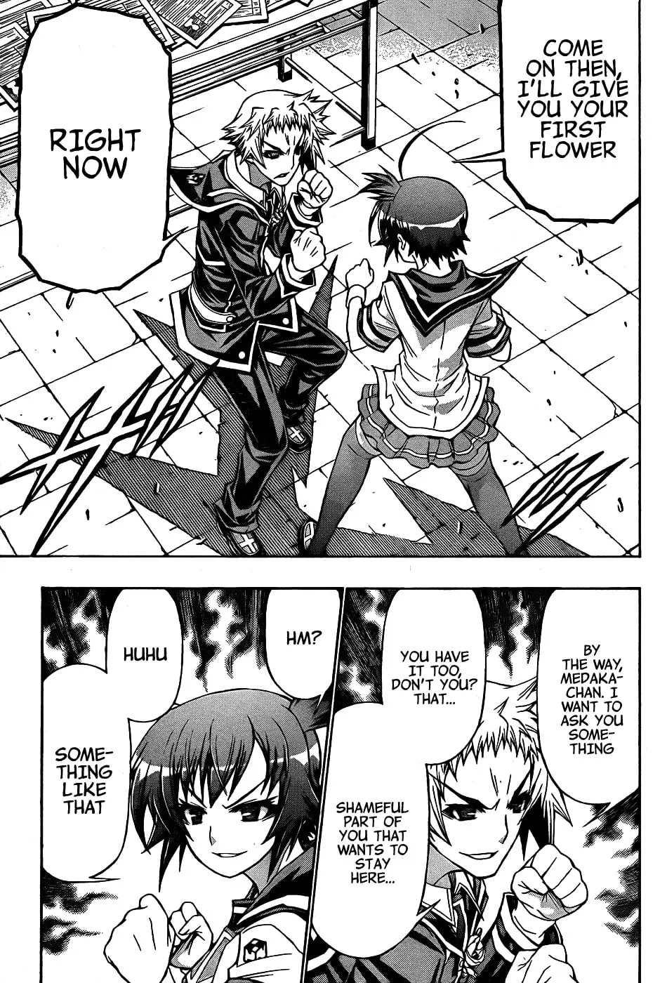 Read Medaka Box chapter 187 image 12 on Lezhin
