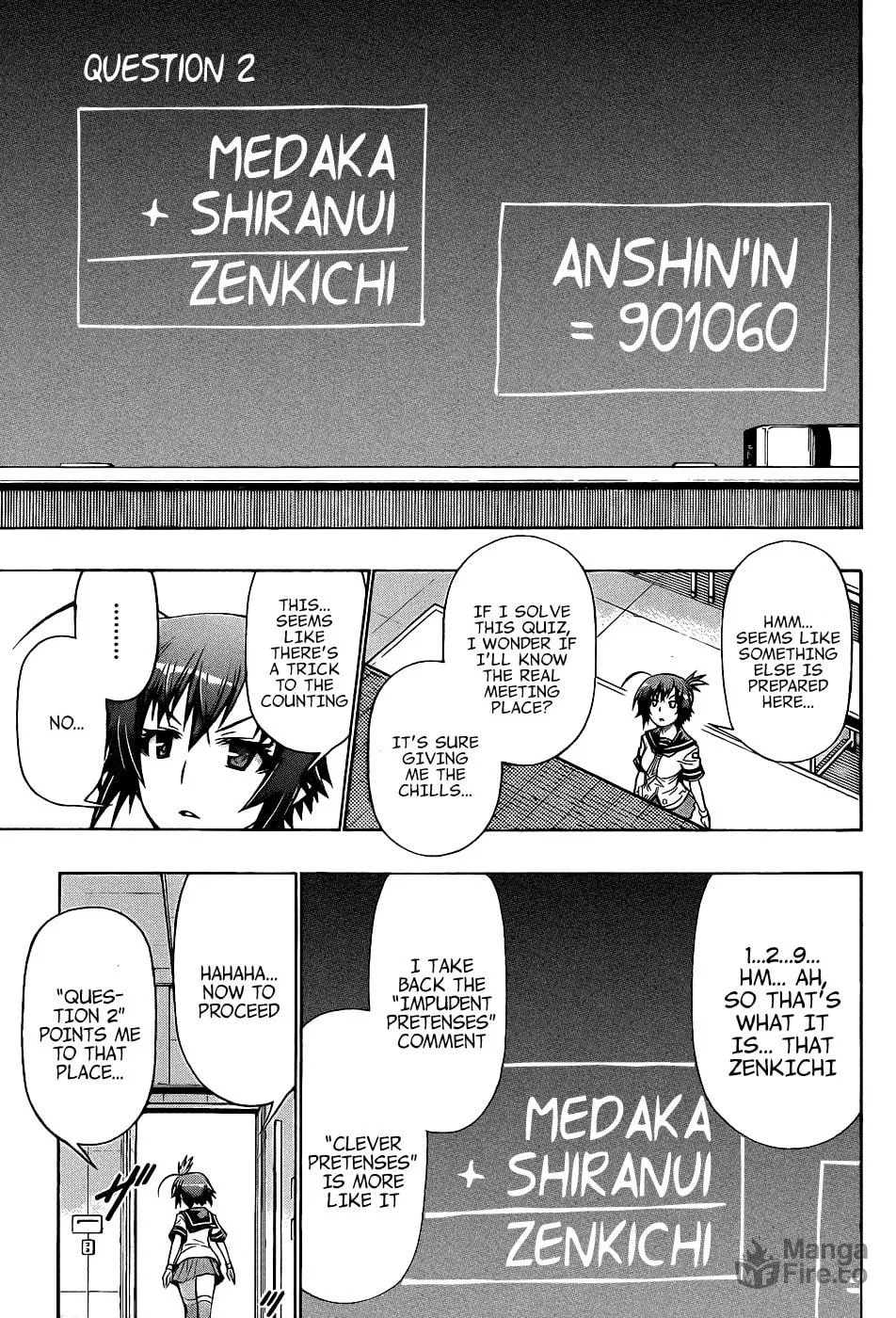 Read Medaka Box chapter 187 image 2 on Lezhin