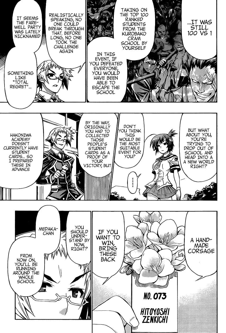 Read Medaka Box chapter 187 image 6 on Lezhin