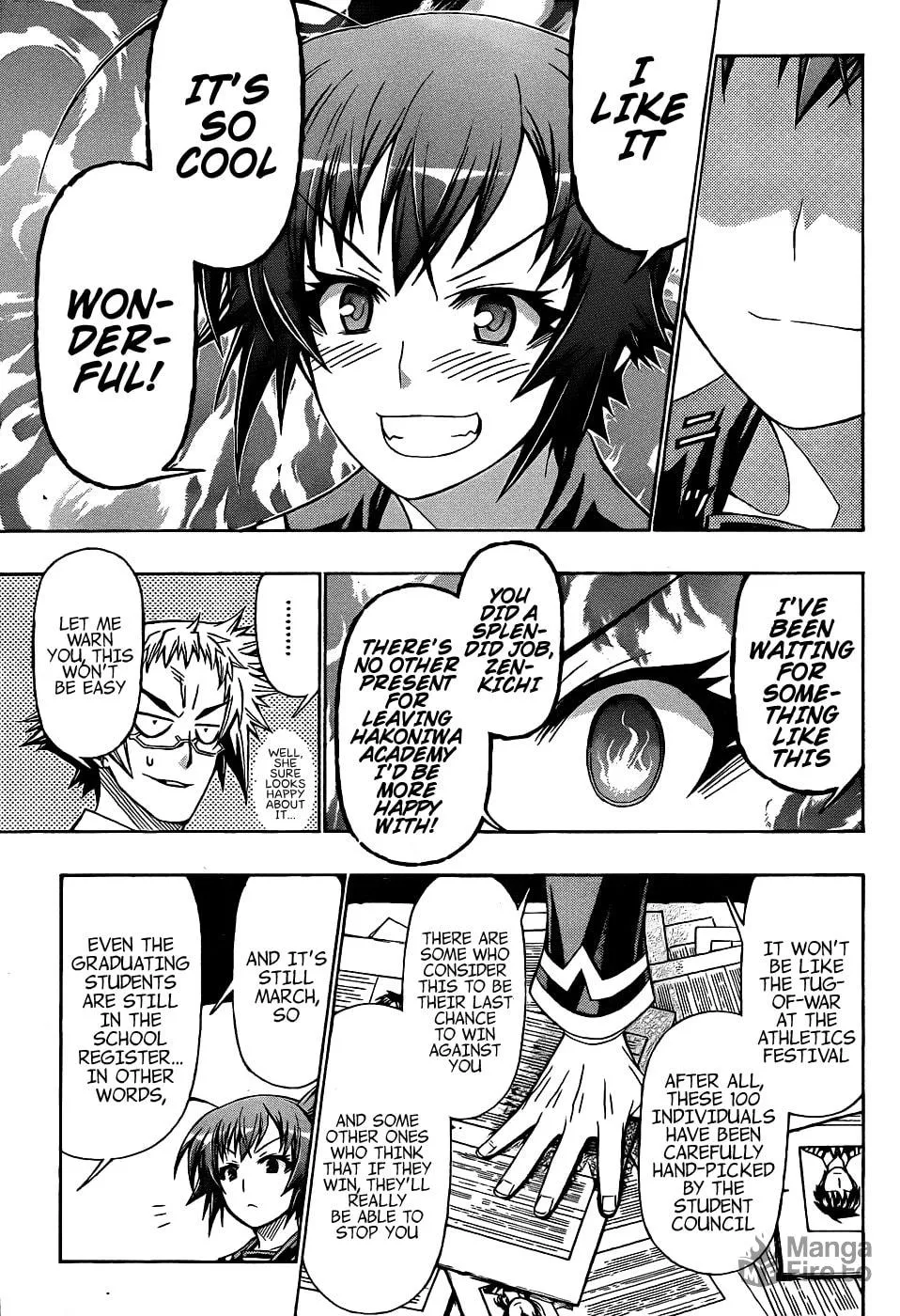 Read Medaka Box chapter 187 image 8 on Lezhin
