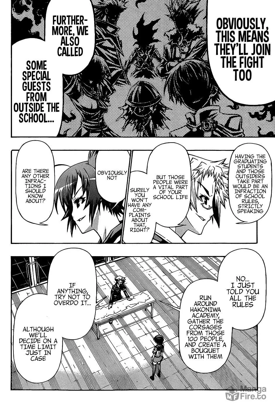 Read Medaka Box chapter 187 image 9 on Lezhin