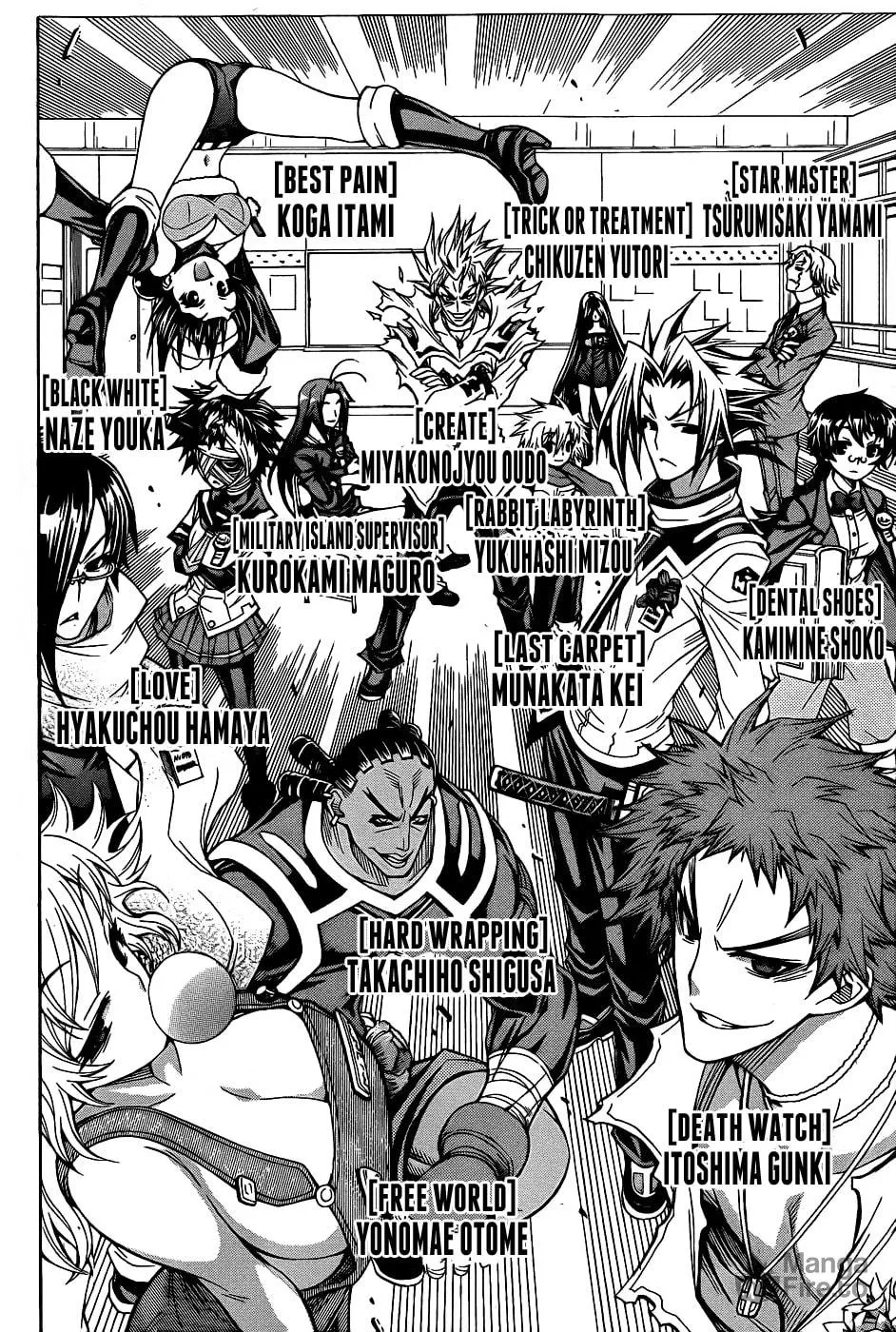Read Medaka Box chapter 188 image 4 on Lezhin