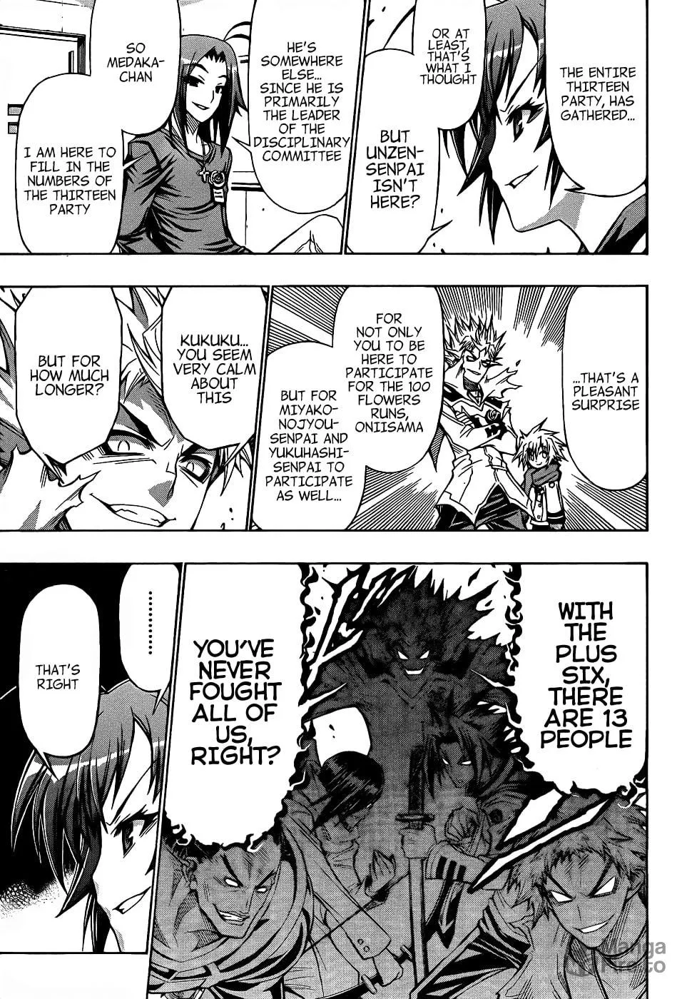 Read Medaka Box chapter 188 image 5 on Lezhin