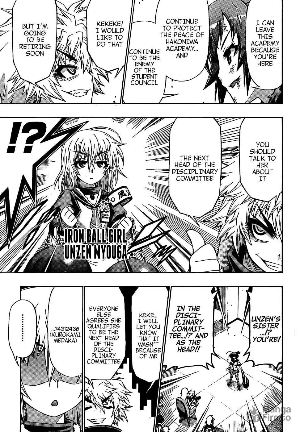 Read Medaka Box chapter 189 image 14 on Lezhin
