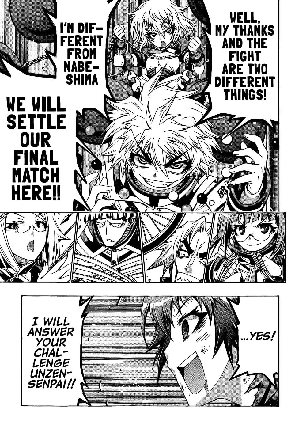 Read Medaka Box chapter 189 image 16 on Lezhin