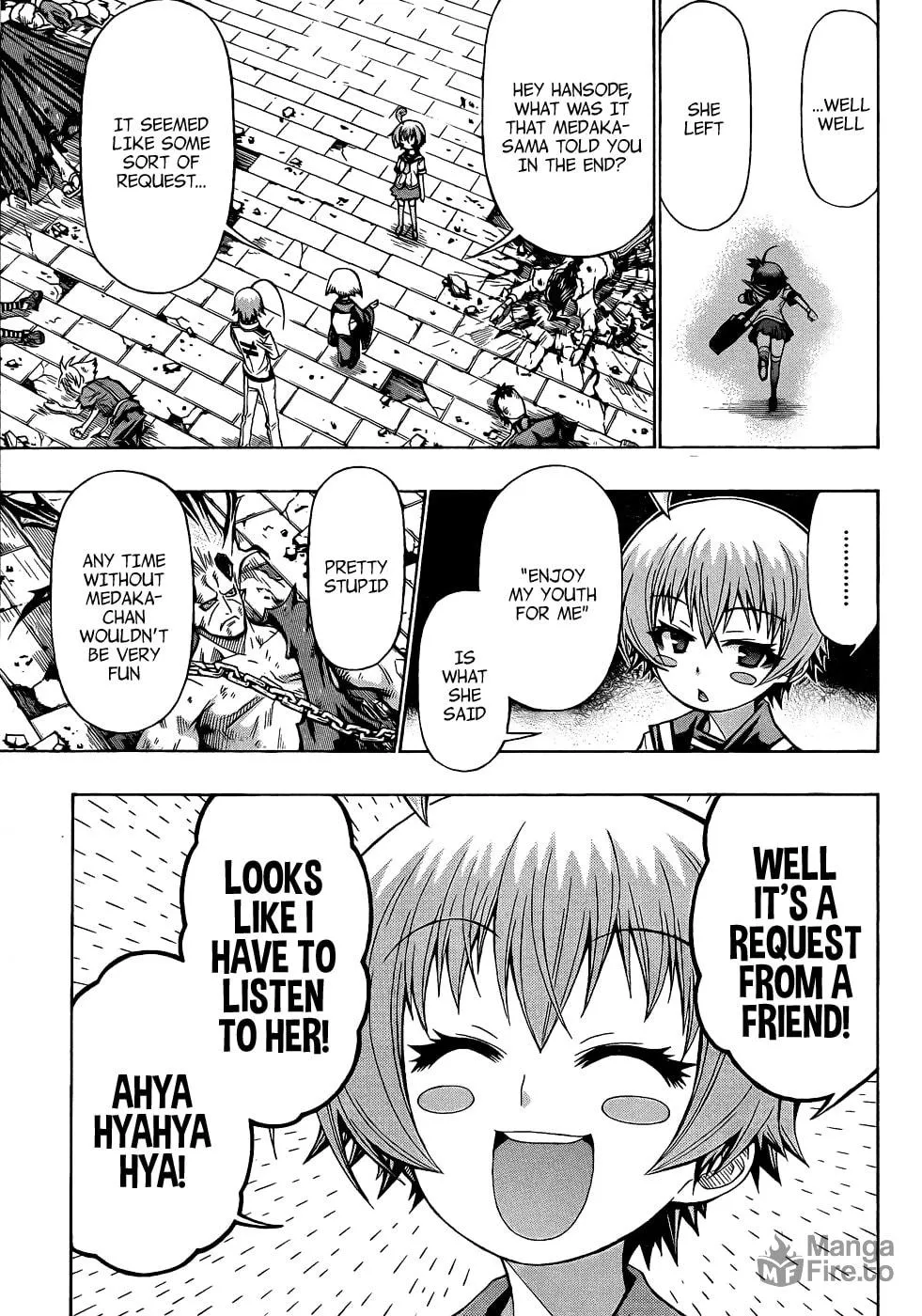 Read Medaka Box chapter 189 image 4 on Lezhin