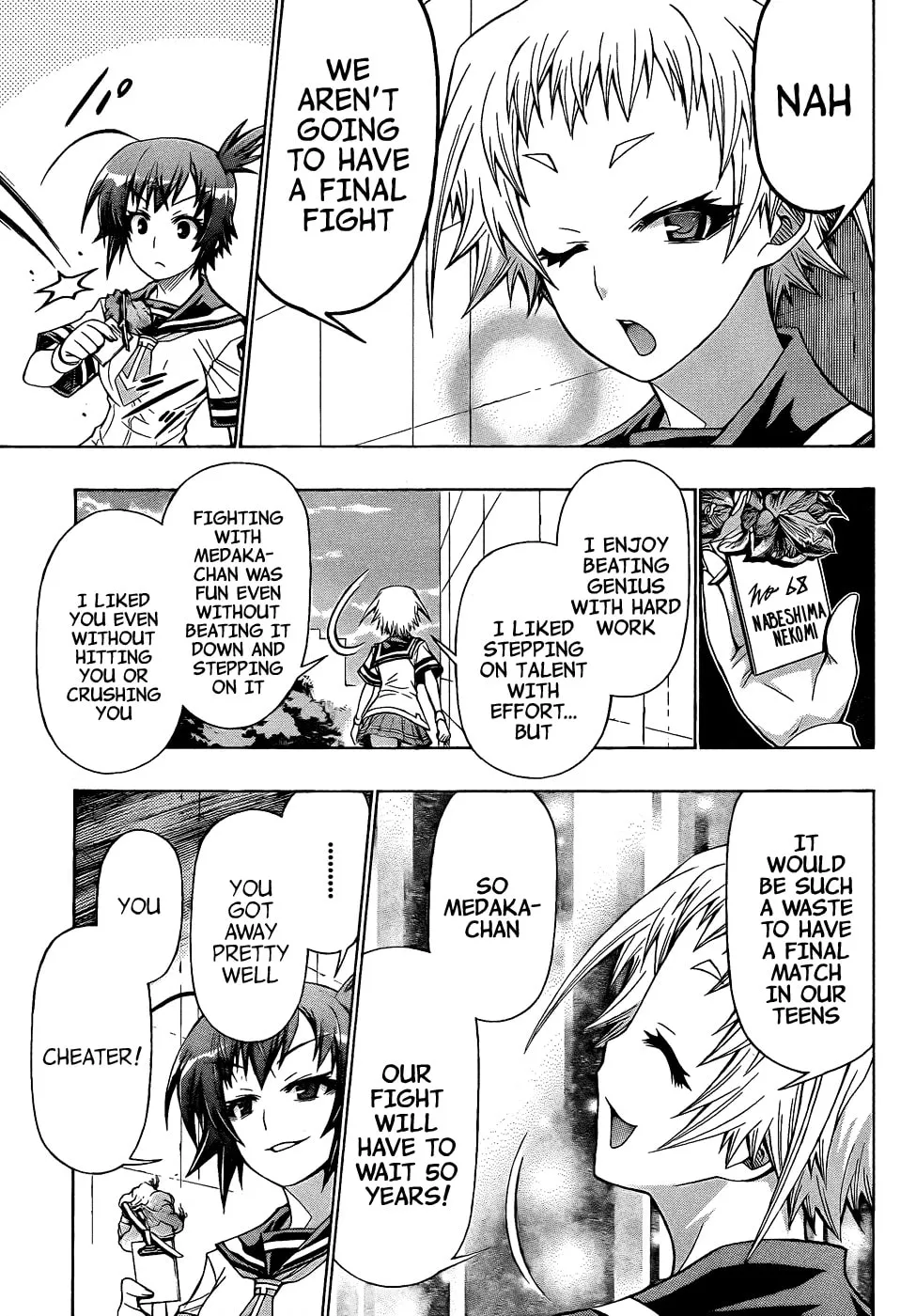 Read Medaka Box chapter 189 image 6 on Lezhin