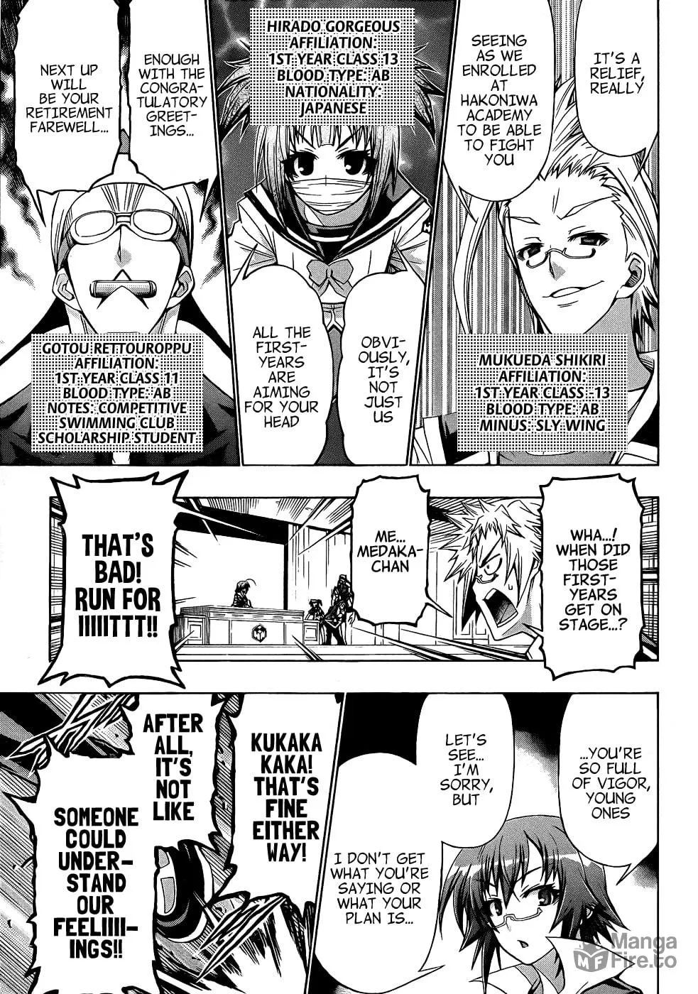 Read Medaka Box chapter 190 image 11 on Lezhin
