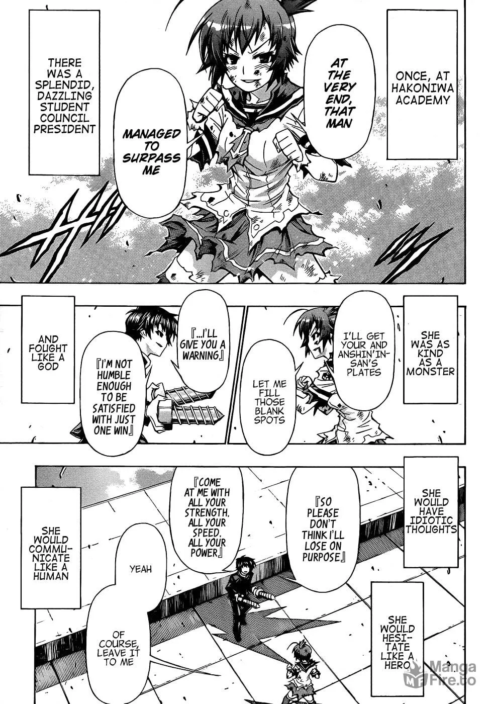 Read Medaka Box chapter 190 image 4 on Lezhin