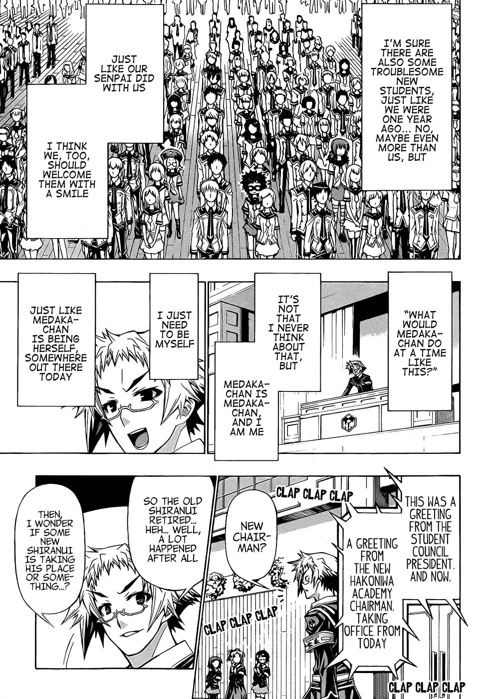 Read Medaka Box chapter 190 image 7 on Lezhin