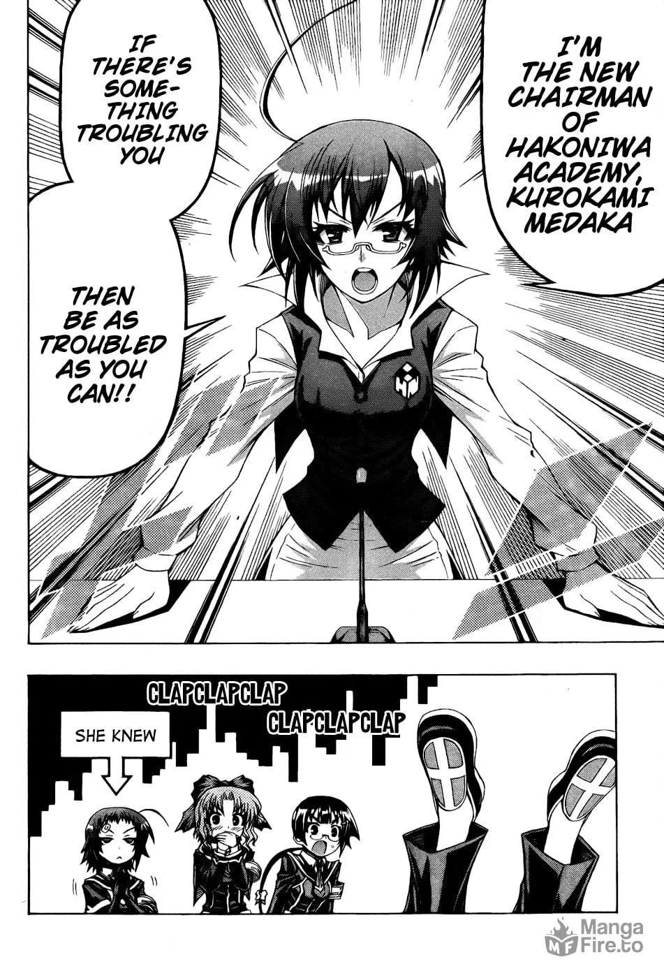Read Medaka Box chapter 190 image 8 on Lezhin