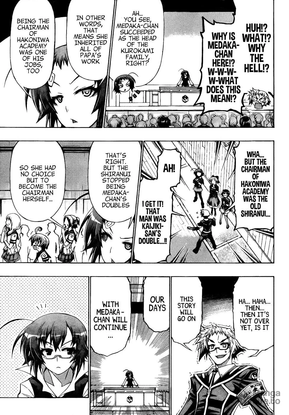 Read Medaka Box chapter 190 image 9 on Lezhin