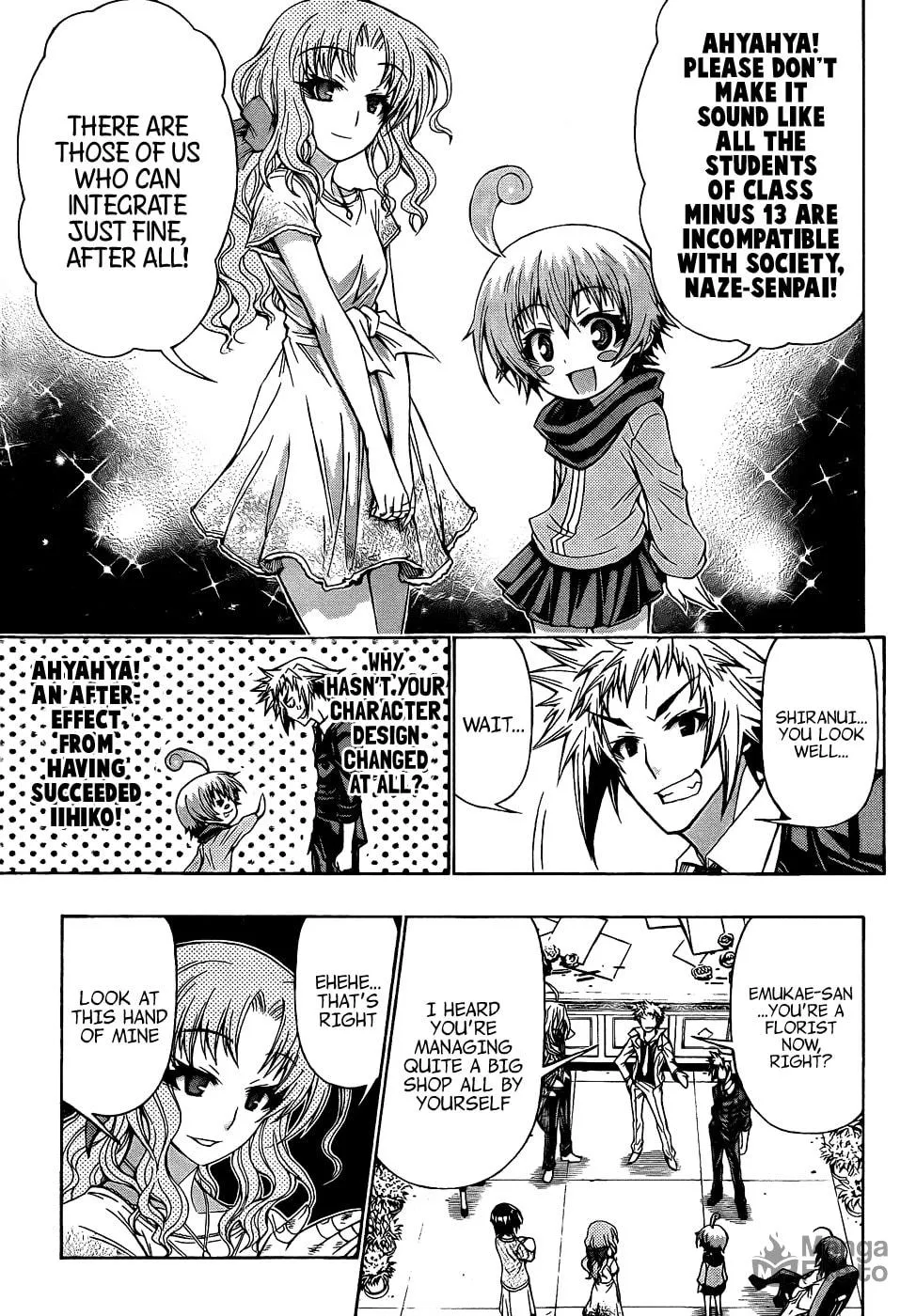 Read Medaka Box chapter 191 image 11 on Lezhin