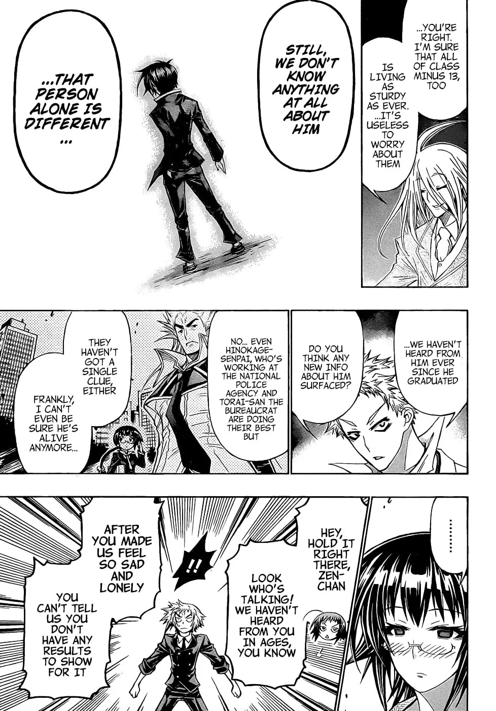 Read Medaka Box chapter 191 image 13 on Lezhin