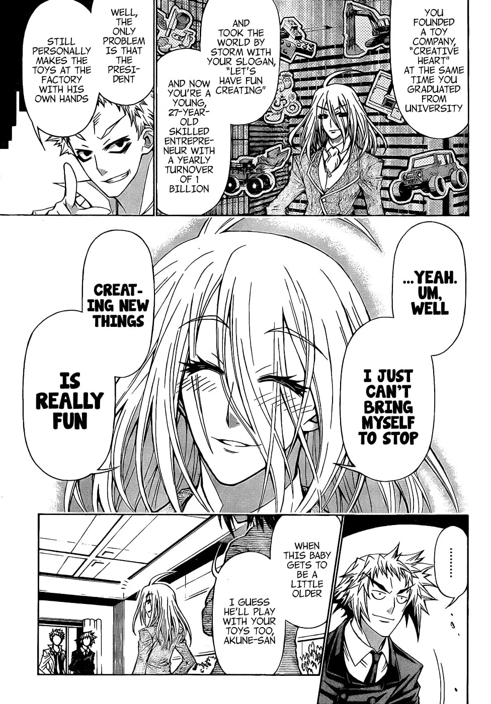 Read Medaka Box chapter 191 image 3 on Lezhin