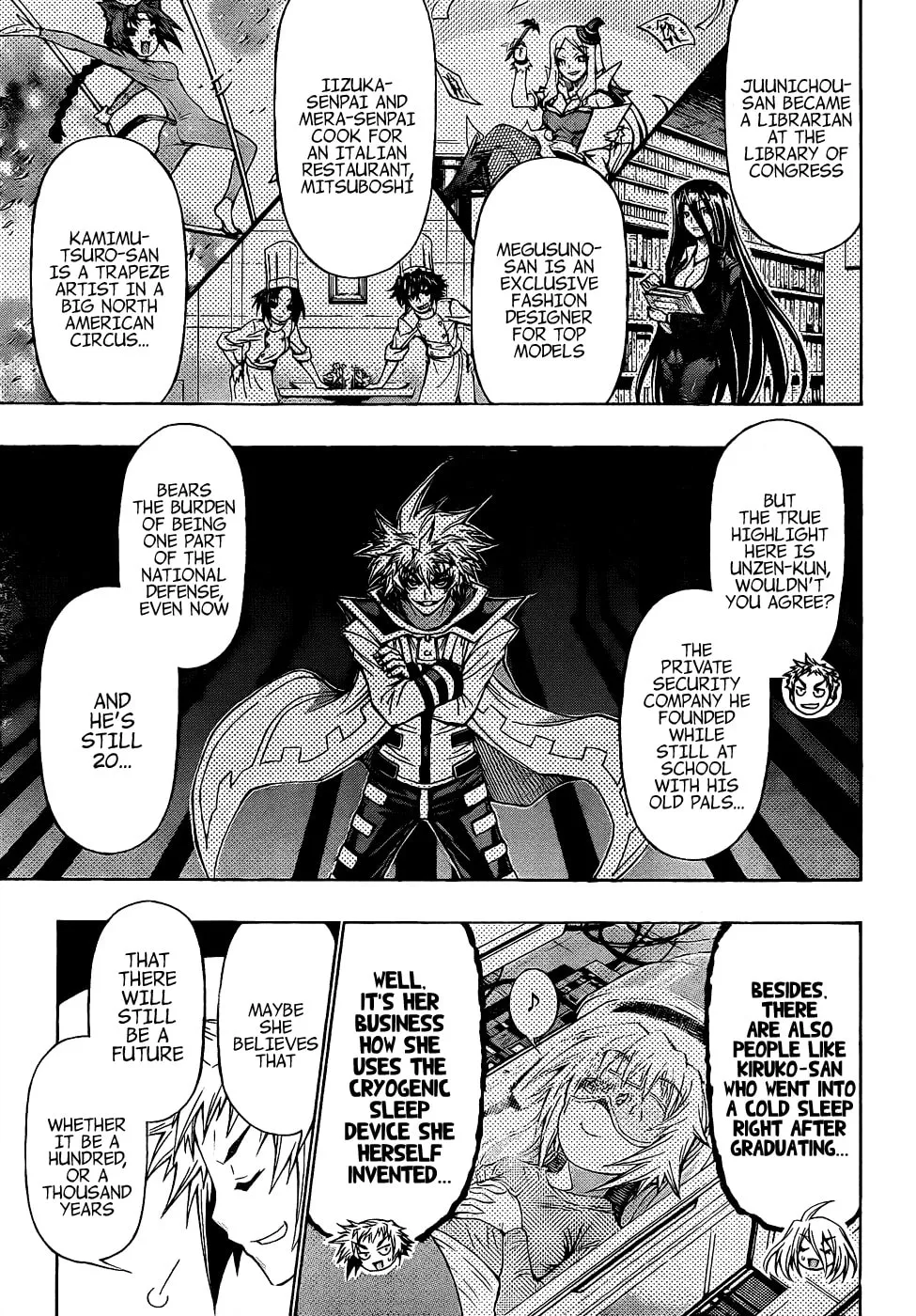 Read Medaka Box chapter 191 image 7 on Lezhin