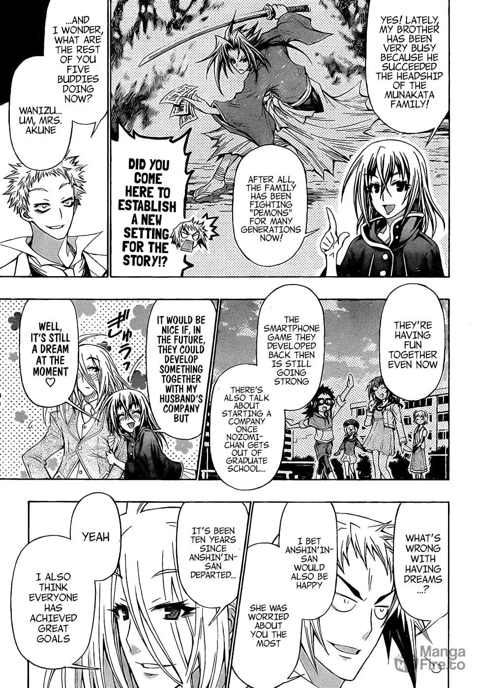 Read Medaka Box chapter 191 image 9 on Lezhin