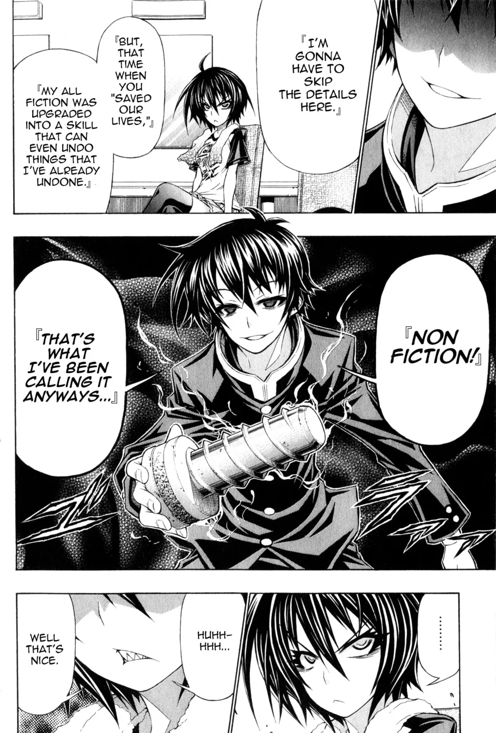Read Medaka Box chapter 192.5 image 14 on Lezhin