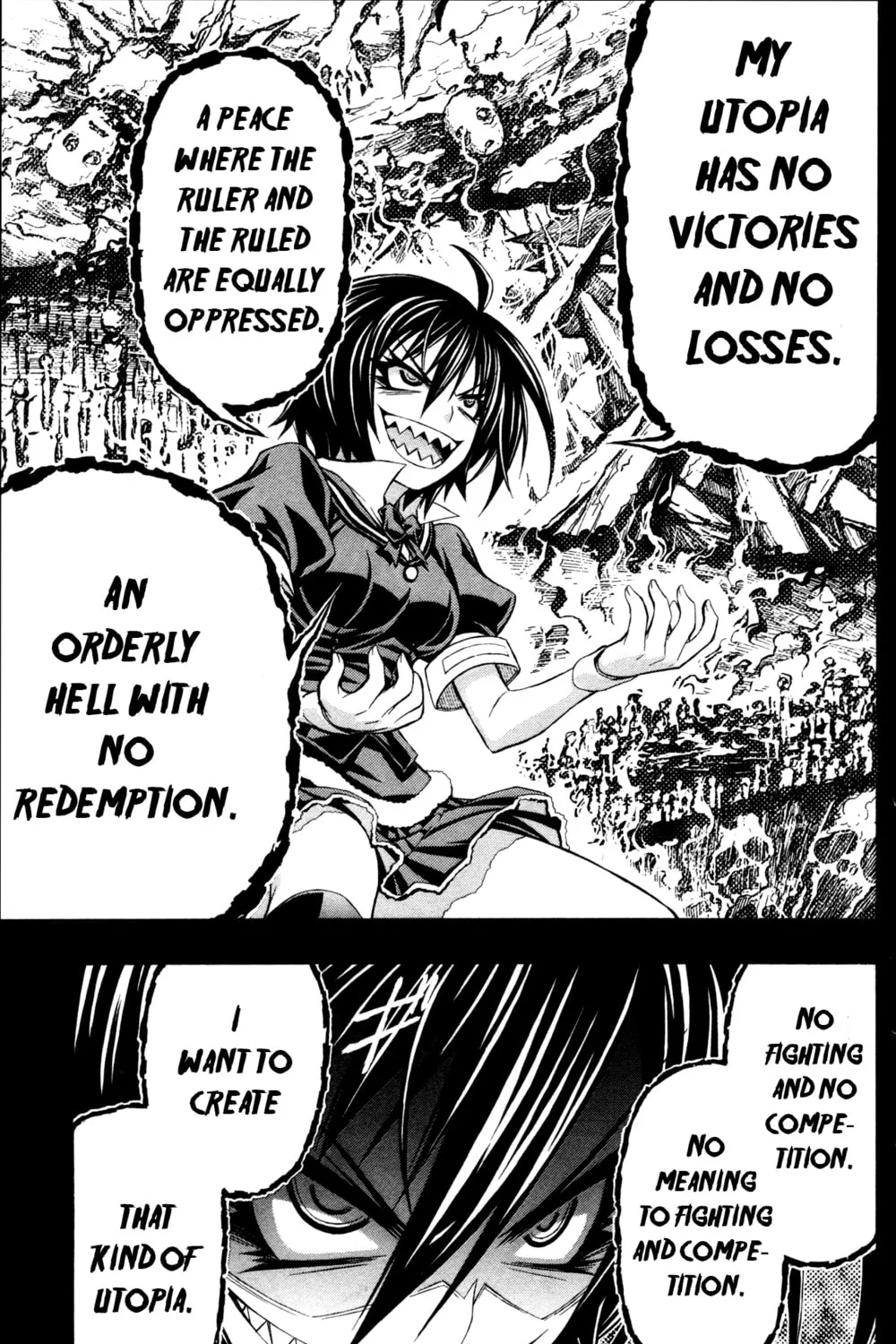 Read Medaka Box chapter 192.5 image 32 on Lezhin