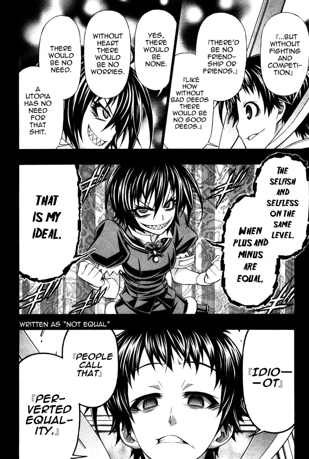 Read Medaka Box chapter 192.5 image 34 on Lezhin